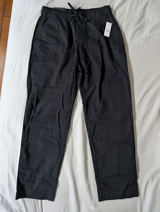 GAP Pants - NWT Gap Women's Easy Pant Mid Rise Ankle Length Tapered Elastic Waist Size XS